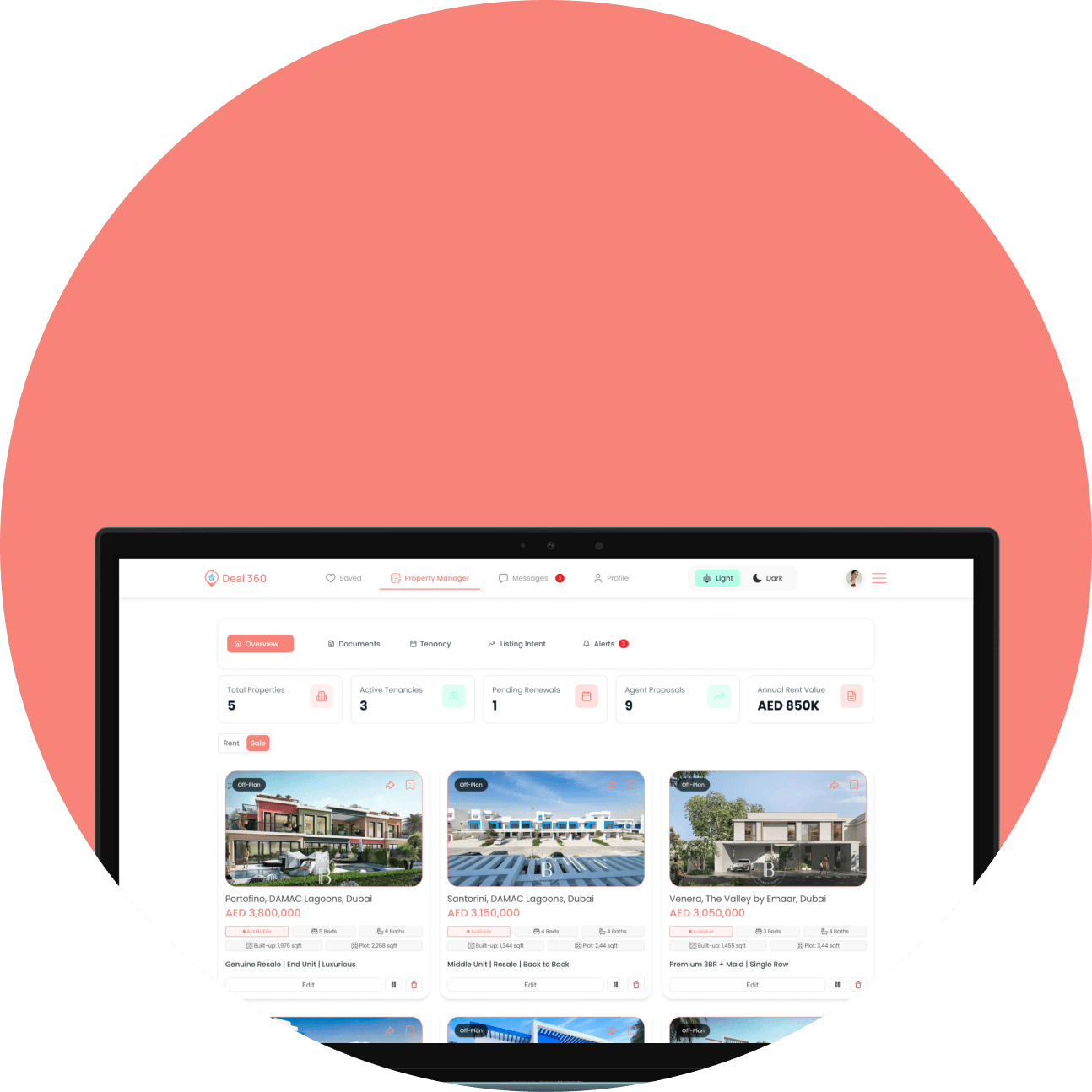 Owners dashboard preview
